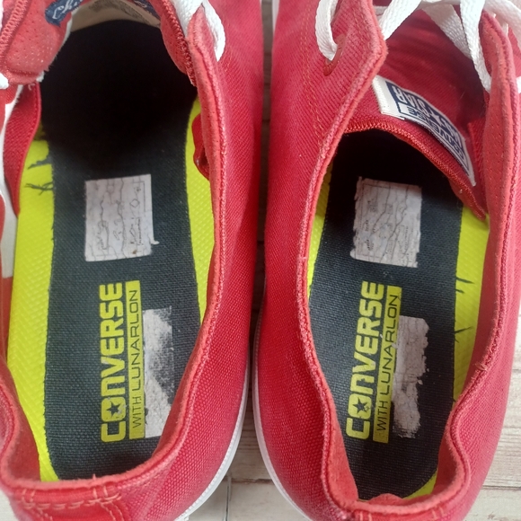 Converse Chuck Taylor II (Discontinued) Red Lunarlon Men's Sneakers Size 13 - Picture 13 of 16